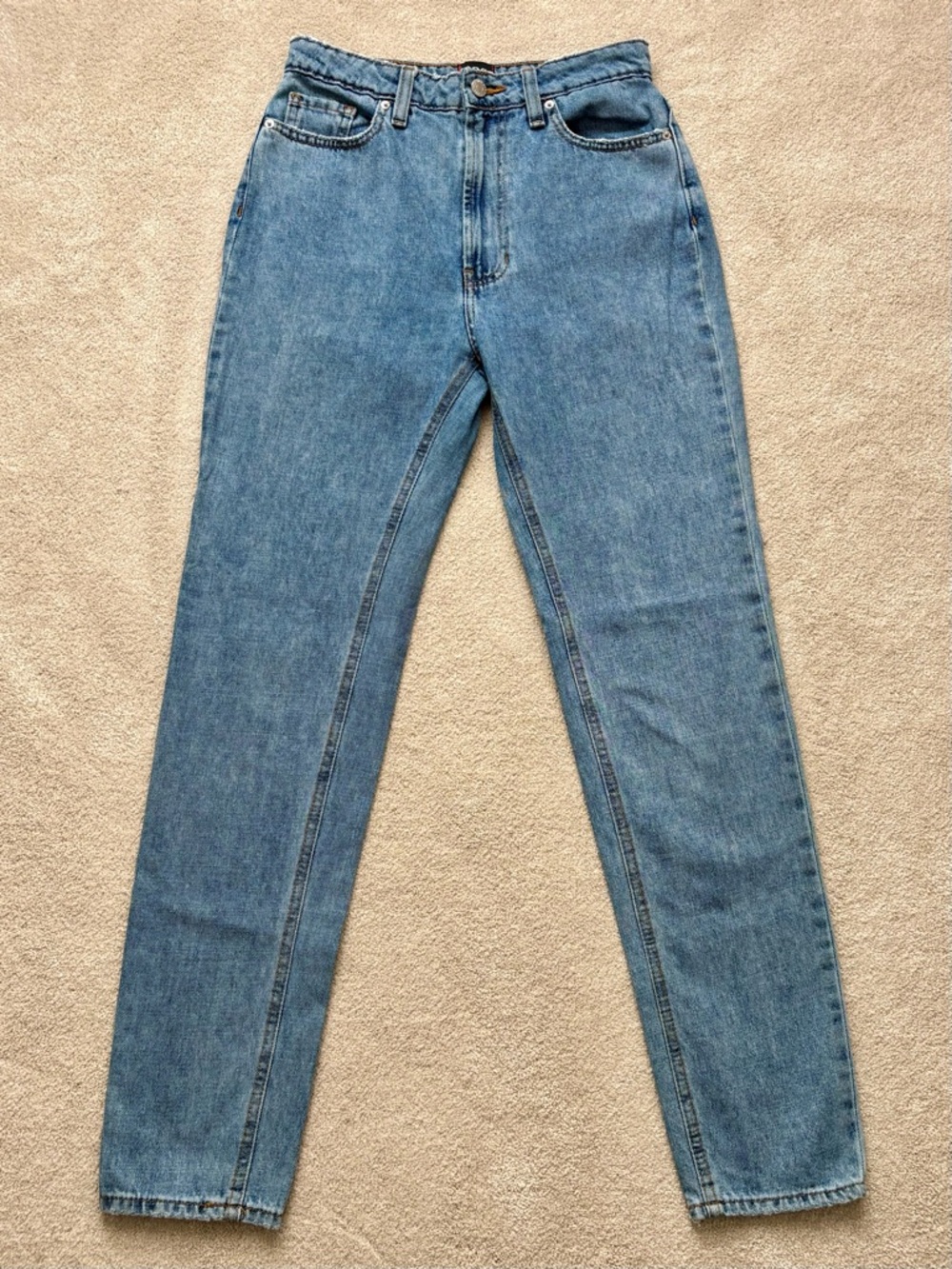BDG Urban Outfitters Mom High-Rise Denim Light Wash Jeans Size 25